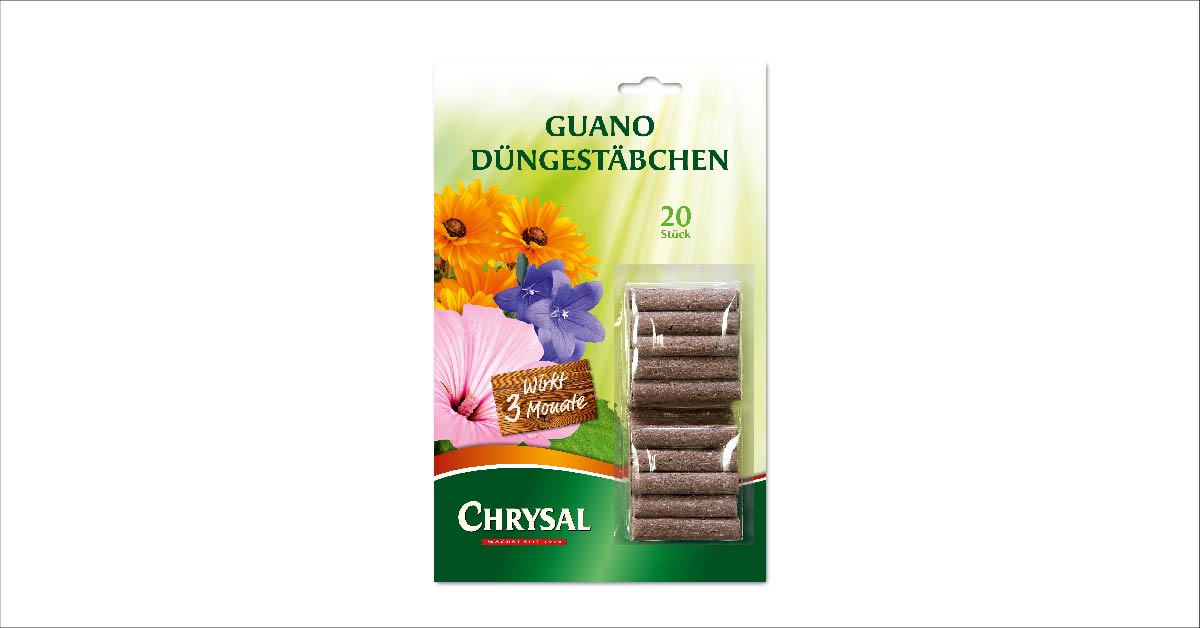 Chrysal Guano Düngestäbchen