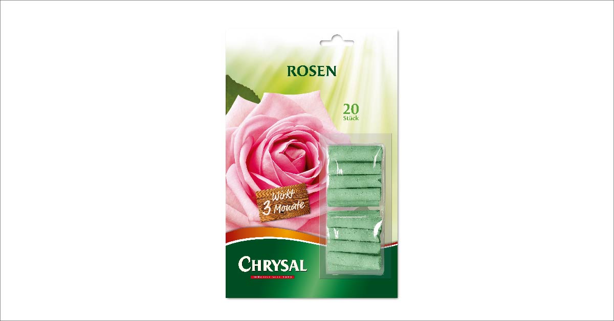 Chrysal Rosen Düngestäbchen