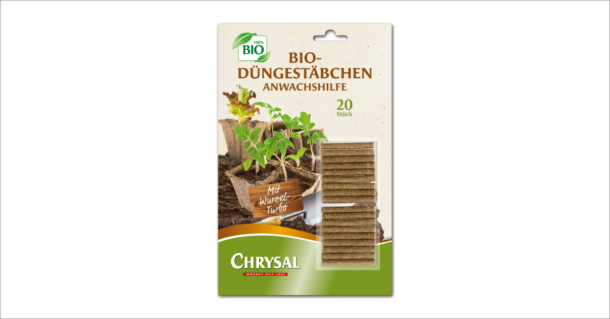 Chrysal Bio Düngestäbchen Anwachsilfe