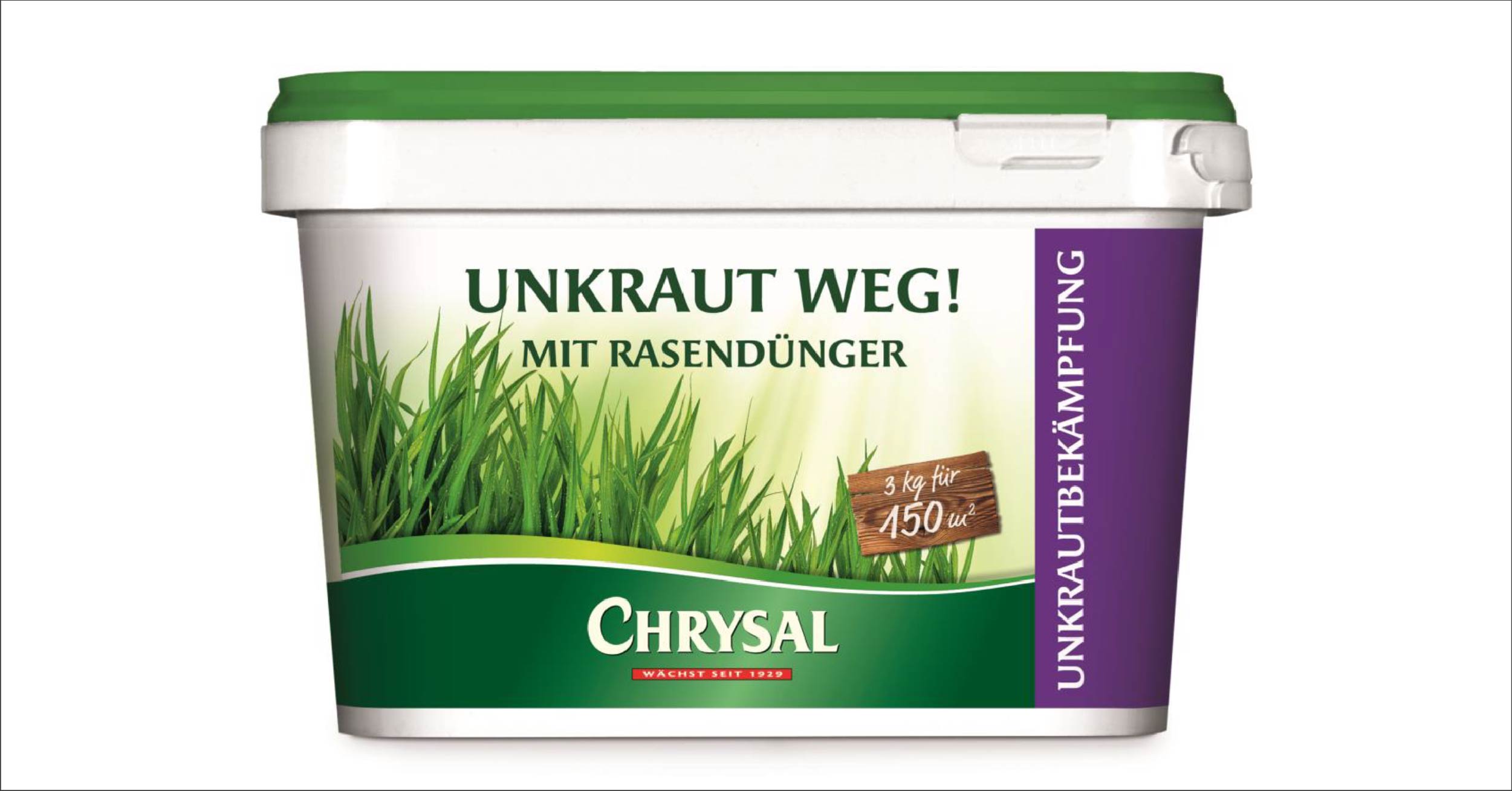 Chrysal Unkraut weg! mit Rasendünger
